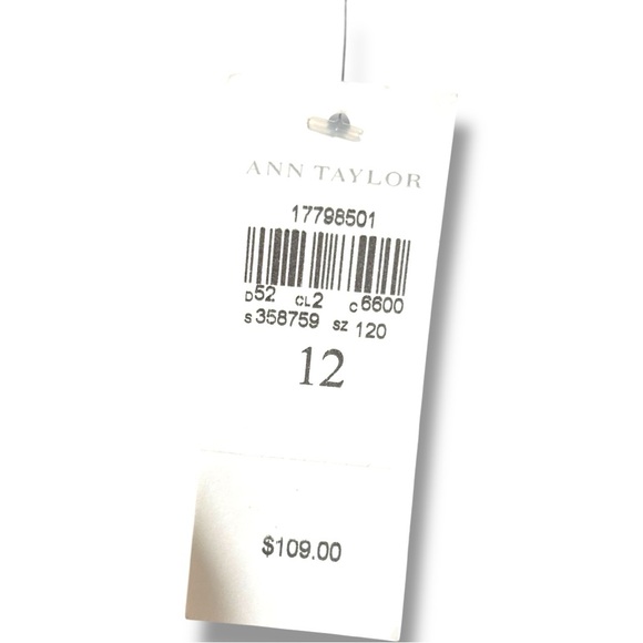 Ann Taylor Black Faux Leather A-Line Fit and Flare Mini Skirt - Picture 8 of 13